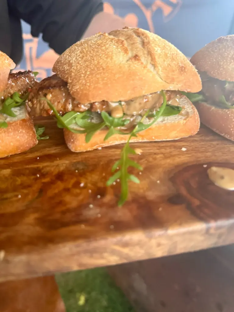 [Grilled Steak Burger] Mini Grilled Steak Burger